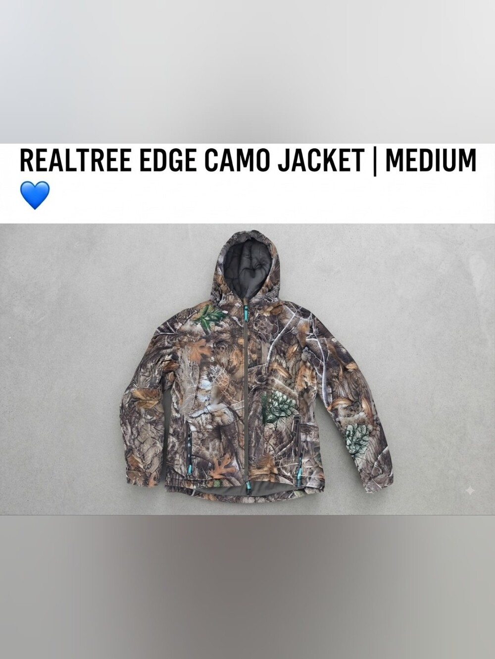 REALTREE EDGE CAMO JACKET | MEDIUM